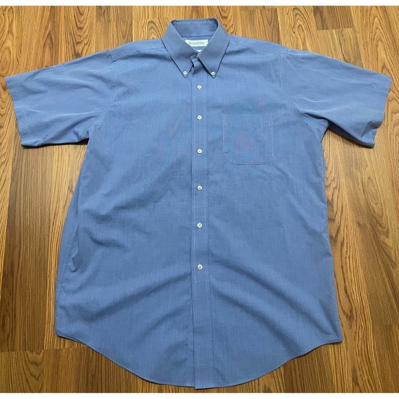 Brooks Brothers Other - Brooks Brothers Shirt Mens Large Original Polo Short Sleeve Non-Iron Button Down
